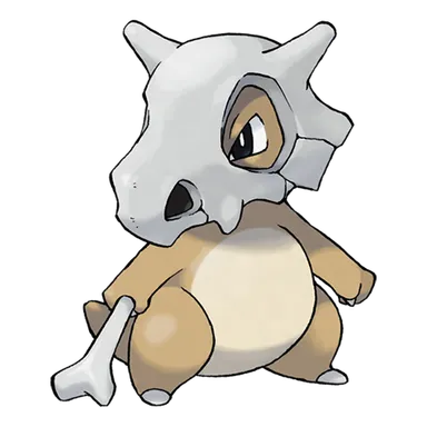 official artwork of cubone